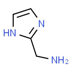 ChemSpider 2D Image | 1-(1H-Imidazol-2-yl)methanamine | C4H7N3