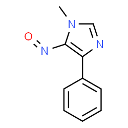 ChemSpider 2D Image | 1-methyl-4-phenyl-5-nitrosoimidazole | C10H9N3O