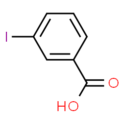 ChemSpider 2D Image | 3-Iodobenzoic acid | C7H5IO2