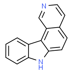 ChemSpider 2D Image | 7H-Pyrido[4,3-c]carbazole | C15H10N2