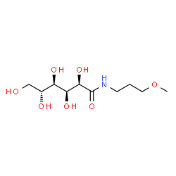 ChemSpider 2D Image | METHOXYPROPYLGLUCONAMIDE | C10H21NO7