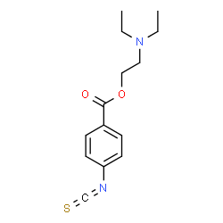 ChemSpider 2D Image | 2-(Diethylamino)ethyl 4-isothiocyanatobenzoate | C14H18N2O2S