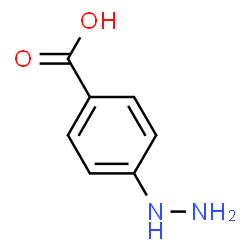 ChemSpider 2D Image | 4-Hydrazinobenzoic acid | C7H8N2O2