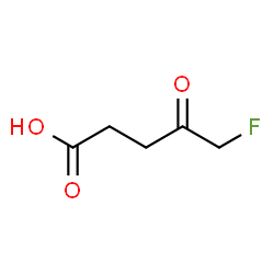 ChemSpider 2D Image | 5-Fluorolevulinic Acid | C5H7FO3