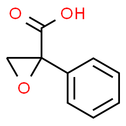 ChemSpider 2D Image | 2-Phenyl-2-oxiranecarboxylic acid | C9H8O3