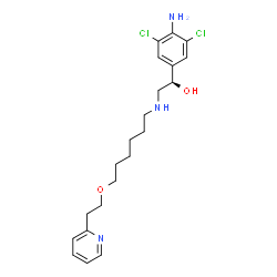 ChemSpider 2D Image | Picumeterol | C21H29Cl2N3O2