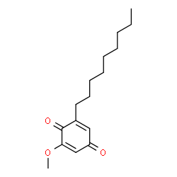 ChemSpider 2D Image | 2-Methoxy-6-nonyl-1,4-benzoquinone | C16H24O3