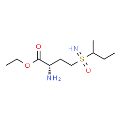 ChemSpider 2D Image | Ethyl (2S)-2-amino-4-(S-sec-butylsulfonimidoyl)butanoate | C10H22N2O3S
