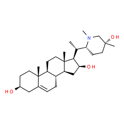 ChemSpider 2D Image | Pingbeinine | C28H47NO3