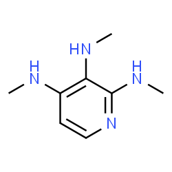 ChemSpider 2D Image | N,N',N''-Trimethyl-2,3,4-pyridinetriamine | C8H14N4