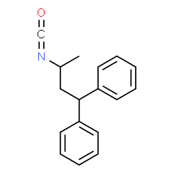 ChemSpider 2D Image | 1,1'-(3-Isocyanato-1,1-butanediyl)dibenzene | C17H17NO