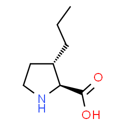 ChemSpider 2D Image | (3S)-3-Propyl-L-proline | C8H15NO2