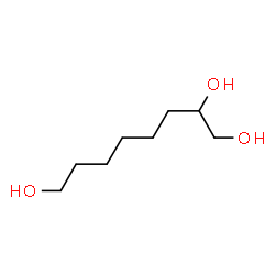 ChemSpider 2D Image | 1,2,8-Octanetriol | C8H18O3