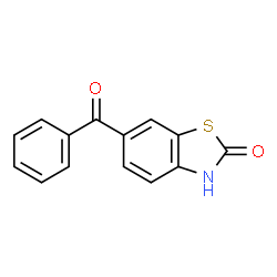ChemSpider 2D Image | 6-benzoyl-2(3H)-benzothiazolone | C14H9NO2S
