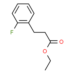 ChemSpider 2D Image | Ethyl 3-(2-fluorophenyl)propanoate | C11H13FO2