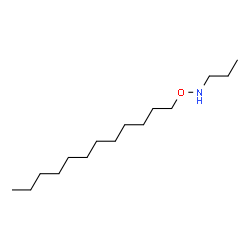 ChemSpider 2D Image | N-(Dodecyloxy)-1-propanamine | C15H33NO