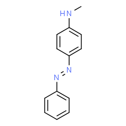 ChemSpider 2D Image | 4-(Methylamino)azobenzene | C13H13N3