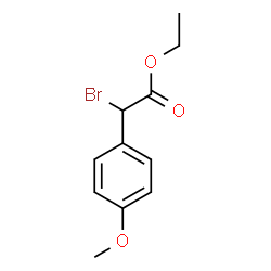 ChemSpider 2D Image | Ethyl bromo(4-methoxyphenyl)acetate | C11H13BrO3