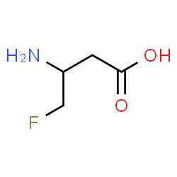 ChemSpider 2D Image | 3-Amino-4-fluorobutanoic acid | C4H8FNO2