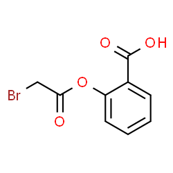 ChemSpider 2D Image | 2-(2-Bromoacetoxy)benzoic acid | C9H7BrO4