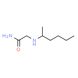 ChemSpider 2D Image | N~2~-2-Hexanylglycinamide | C8H18N2O