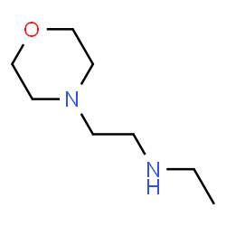 ChemSpider 2D Image | N-ETHYL-2-MORPHOLIN-4-YLETHANAMINE | C8H18N2O
