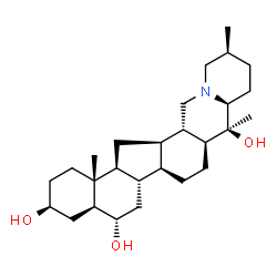 ChemSpider 2D Image | Peimine | C27H45NO3