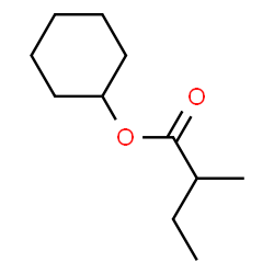 ChemSpider 2D Image | Cyclohexyl methylbutyrate | C11H20O2