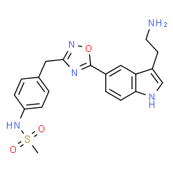 ChemSpider 2D Image | L-694247 | C20H21N5O3S