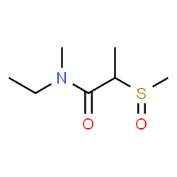 ChemSpider 2D Image | N-Ethyl-N-methyl-2-(methylsulfinyl)propanamide | C7H15NO2S