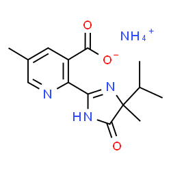 ChemSpider 2D Image | Imazapic-ammonium | C14H20N4O3