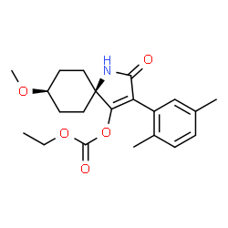 ChemSpider 2D Image | spirotetramat | C21H27NO5