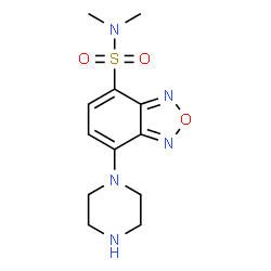 ChemSpider 2D Image | DBD-PZ | C12H17N5O3S
