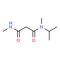 ChemSpider 2D Image | N-Isopropyl-N,N'-dimethylmalonamide | C8H16N2O2