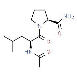 ChemSpider 2D Image | N-Acetyl-L-leucyl-L-prolinamide | C13H23N3O3