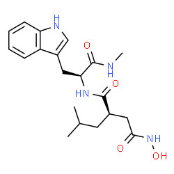 ChemSpider 2D Image | ilomastat | C20H28N4O4