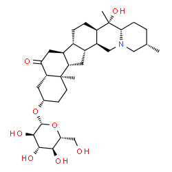 ChemSpider 2D Image | imperialine 3-?-D-glucoside | C33H53NO8