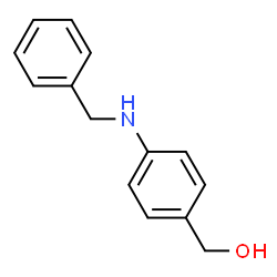 ChemSpider 2D Image | [4-(Benzylamino)phenyl]methanol | C14H15NO