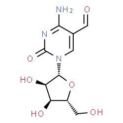ChemSpider 2D Image | 5-Formylcytidine | C10H13N3O6