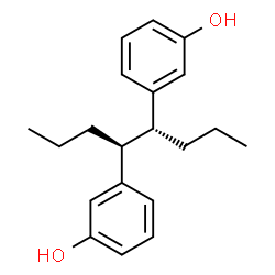 ChemSpider 2D Image | 3-[(4R,5S)-5-(3-Hydroxyphenyl)-4-octanyl]phenol | C20H26O2