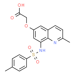 ChemSpider 2D Image | Zinquin | C19H18N2O5S