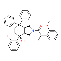 ChemSpider 2D Image | Dapitant | C37H39NO4