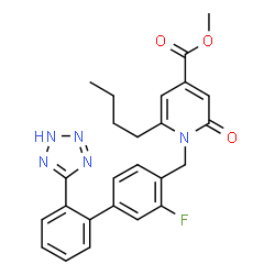 ChemSpider 2D Image | embusartan | C25H24FN5O3