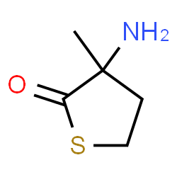 ChemSpider 2D Image | 3-Amino-3-methyldihydro-2(3H)-thiophenone | C5H9NOS
