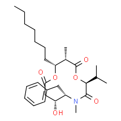 ChemSpider 2D Image | hapalosin | C28H43NO6