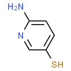 ChemSpider 2D Image | 6-Amino-3-pyridinethiol | C5H6N2S