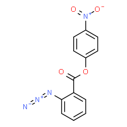 ChemSpider 2D Image | 4-Nitrophenyl 2-azidobenzoate | C13H8N4O4
