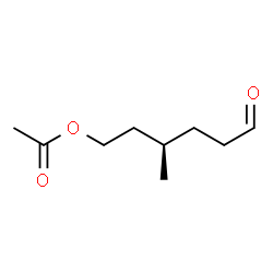 ChemSpider 2D Image | (3R)-3-Methyl-6-oxohexyl acetate | C9H16O3