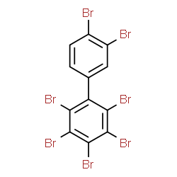 ChemSpider 2D Image | 2,3,3',4,4',5,6-Heptabromobiphenyl | C12H3Br7