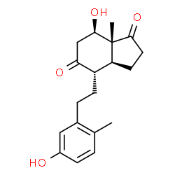 ChemSpider 2D Image | (12beta)-3,12-Dihydroxy-9,10-secoandrosta-1,3,5(10)-triene-9,17-dione | C19H24O4